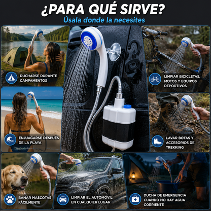 🚿 Dúchate en Cualquier Lugar, Cuando Quieras