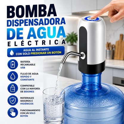 Bomba dispensadora de agua eléctrica