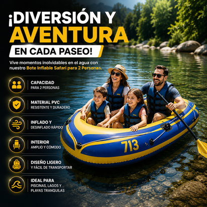 Bote Inflable Safari 2 Personas