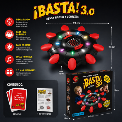 Juego De Mesa Basta 3.0