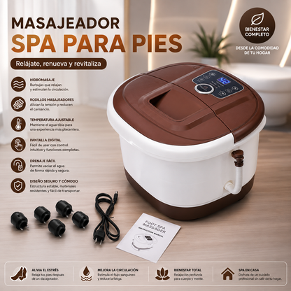 Masajeador Spa Para Pies Con Hidromasaje