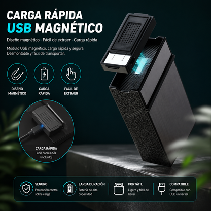 Cigarrera Con Encendedor Incluido