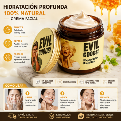 Crema Facial Evil Goods™-Cuidado diario para piel radiante+ ENVÍO GRATIS 🚚