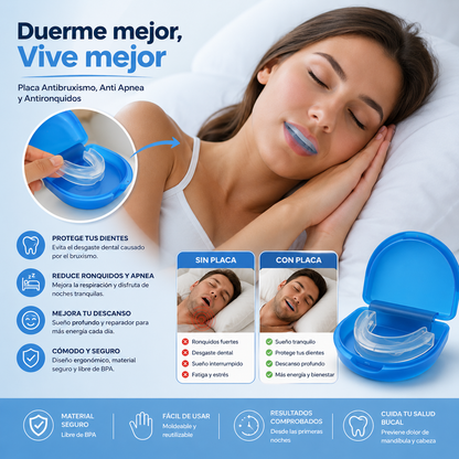 Placa Antibruxismo Anti Apnea Y Antironquidos