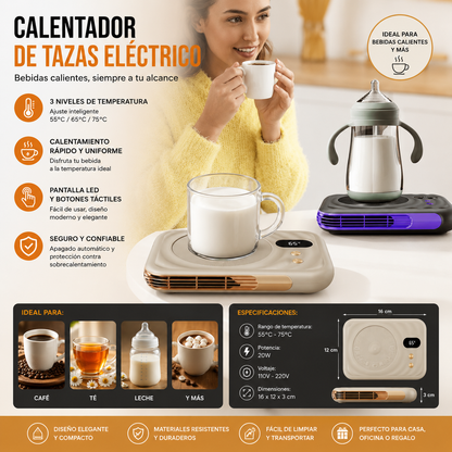 calentador de tazas eléctrico