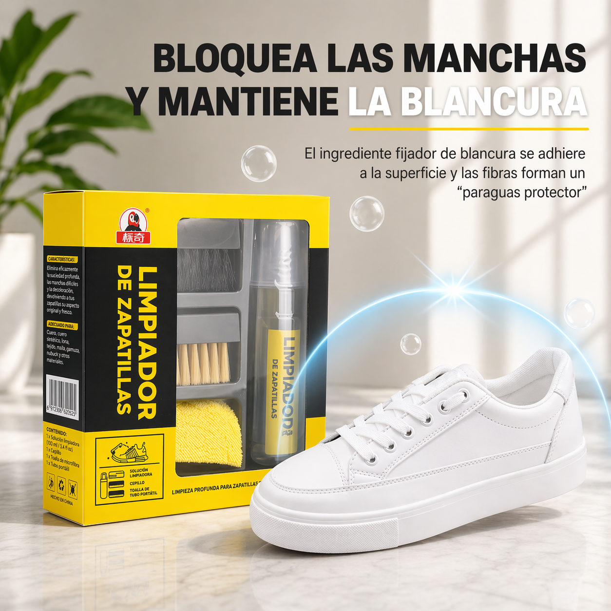 Cepillo Para Kit De Limpieza De Zapatos