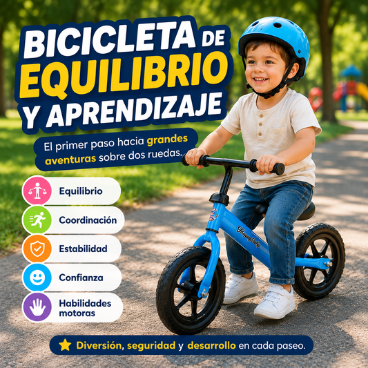 Bicicleta de Equilibrio y Aprendizaje