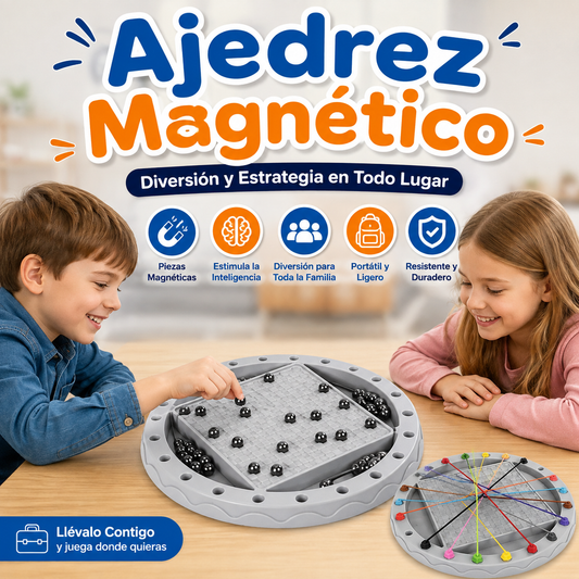Juego de Ajedrez Magnético