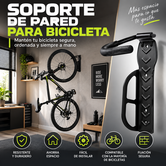 Soporte De Pared Para Bicicleta