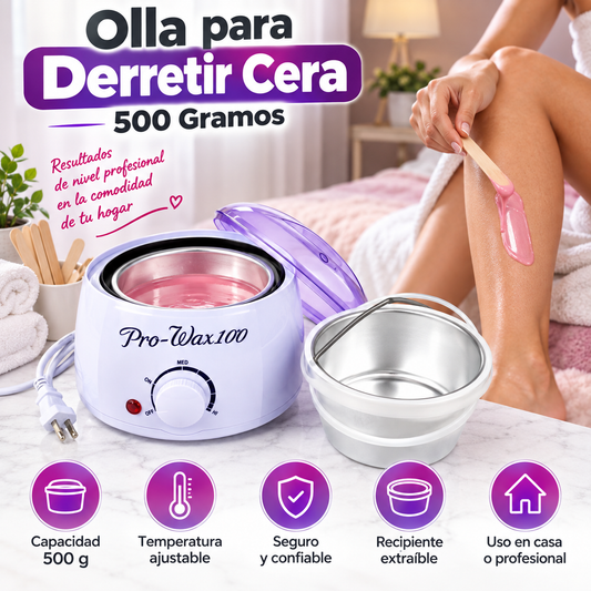 Olla para Derretir Cera 500 Gramos
