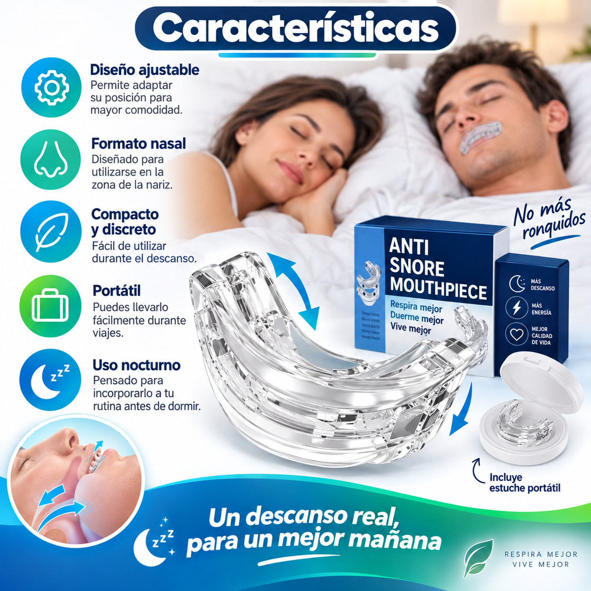 Dispositivo Antironquidos Ajustable