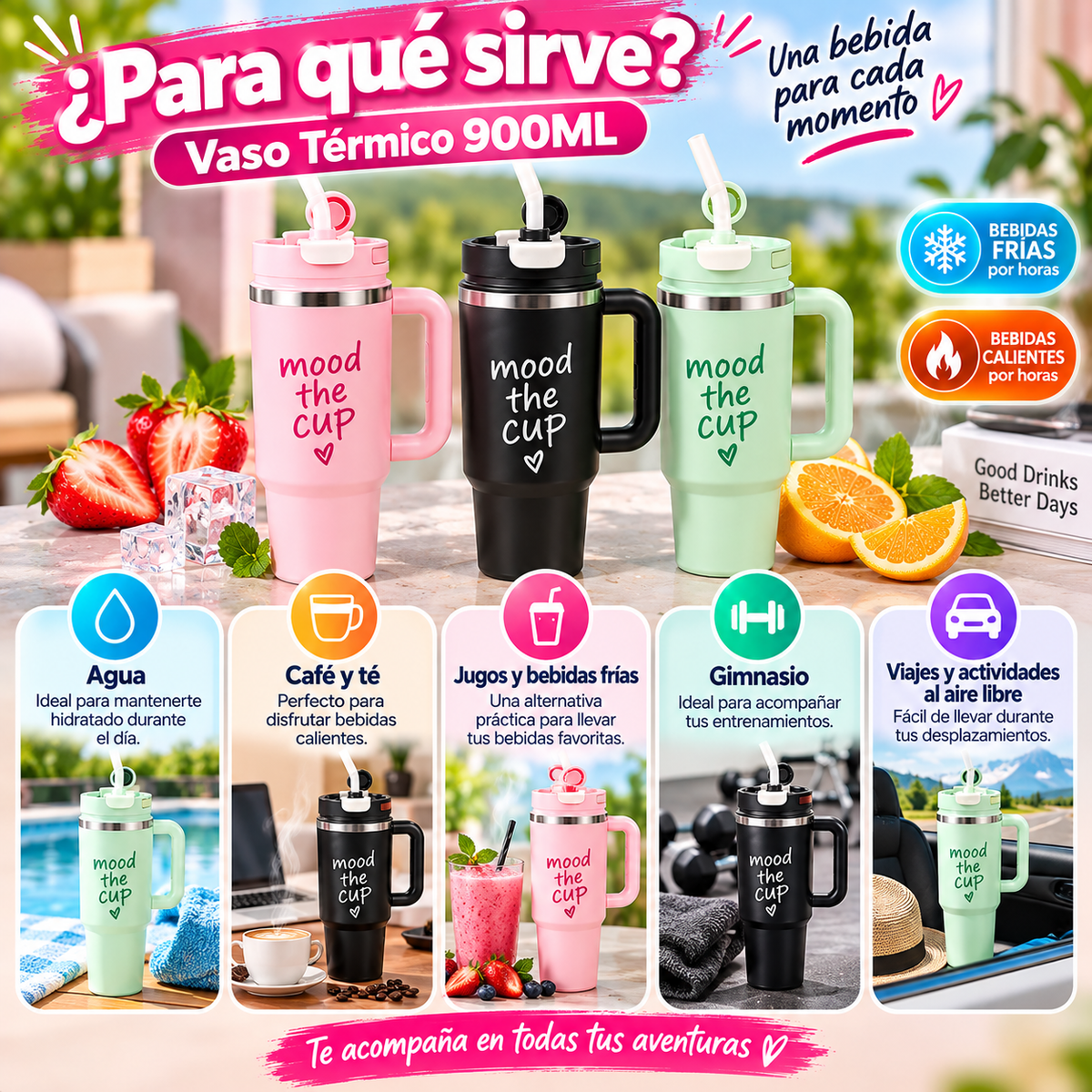 Vaso Térmico 900ML