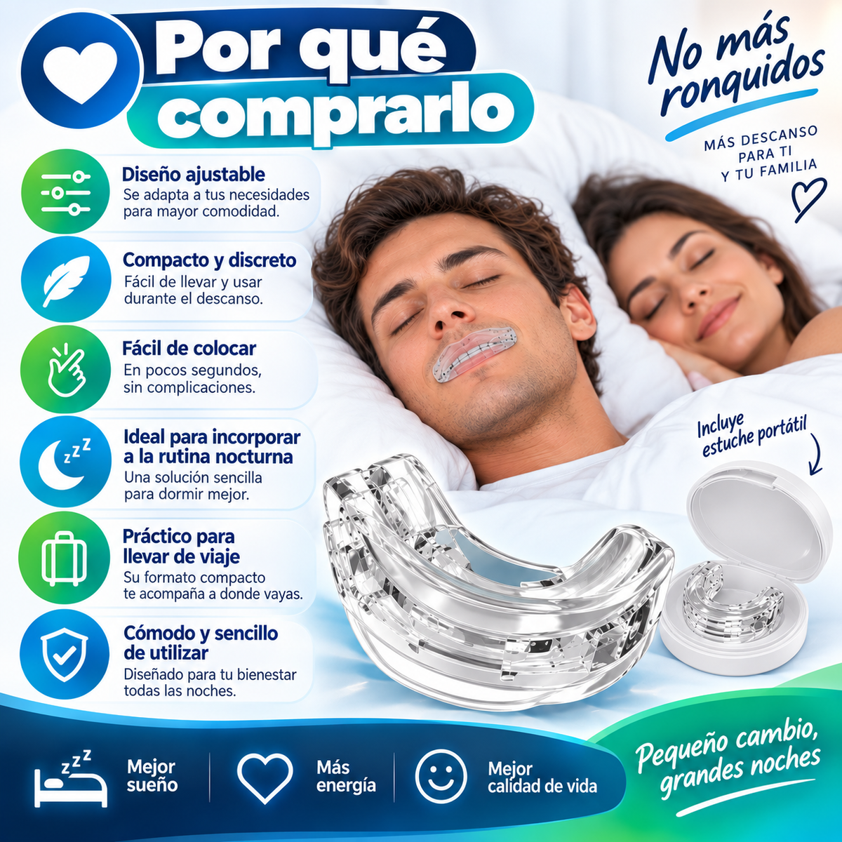 Dispositivo Antironquidos Ajustable