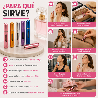Lleva Tu Fragancia Favorita a Todas Partes