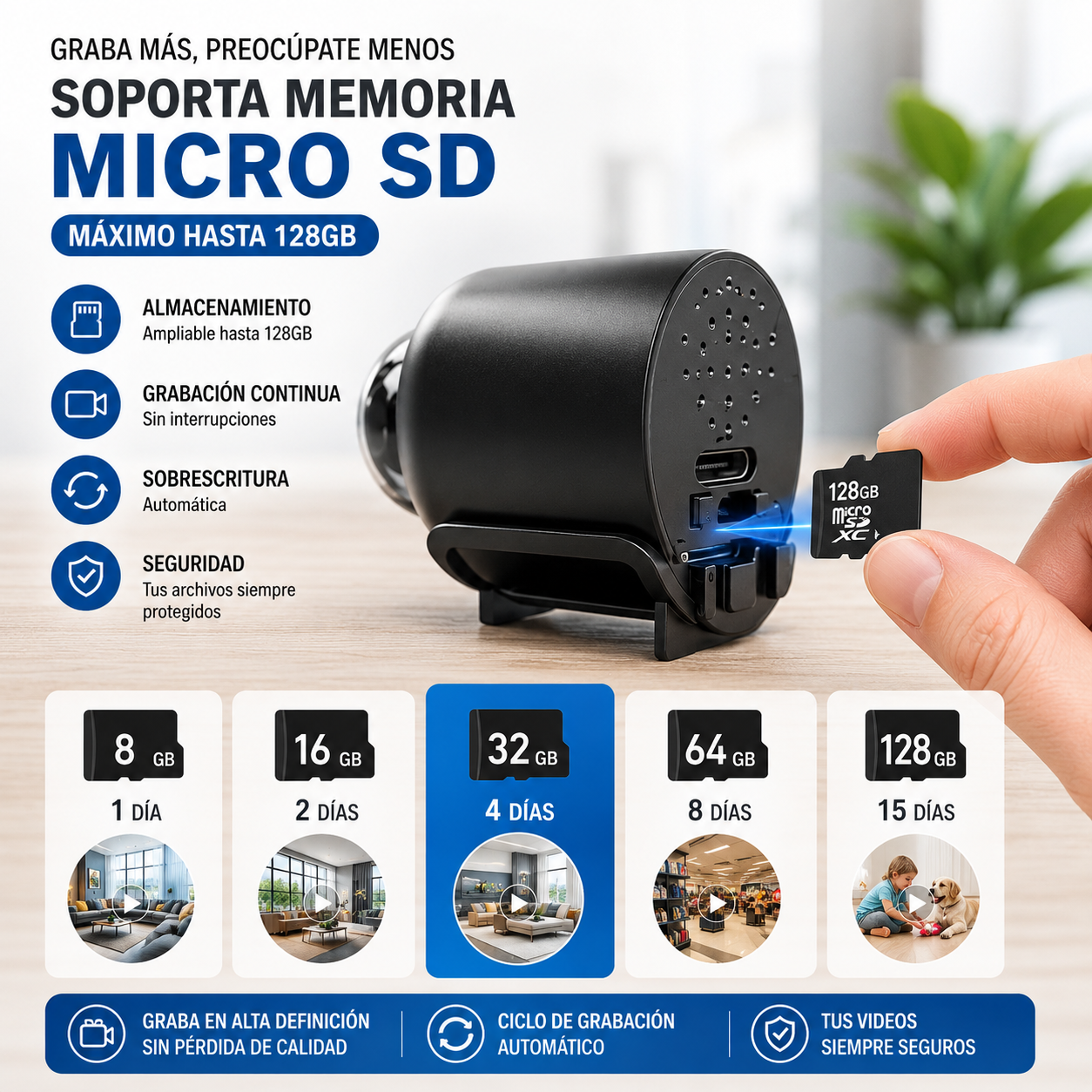 Mini Camara Hd 1080p Vision Nocturna