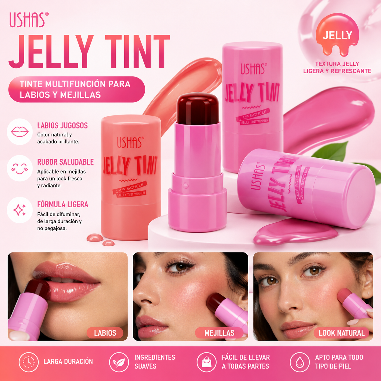 Tinta Labios Rubor Jelly Tinta Winner