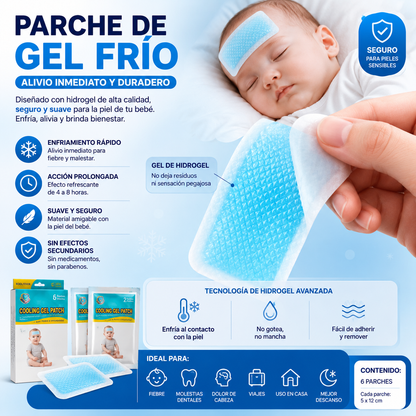 Parches De Gel Para Bajar La Fiebre