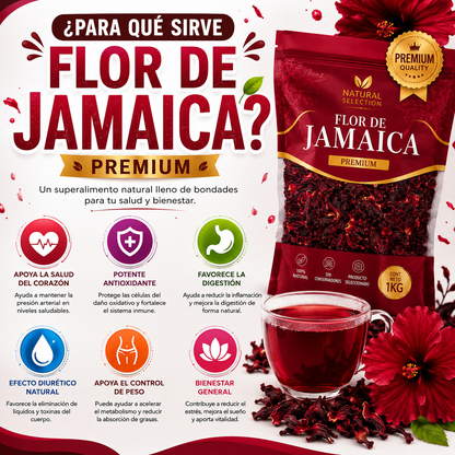 Flor De Jamaica Premium 1kilo