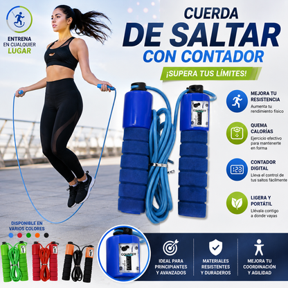 Cuerda De Saltar Con Contador