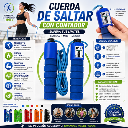 Cuerda De Saltar Con Contador