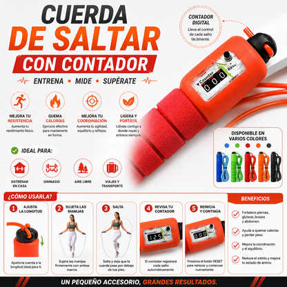Cuerda De Saltar Con Contador