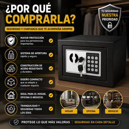 Caja Fuerte Electrónica Digital Saco