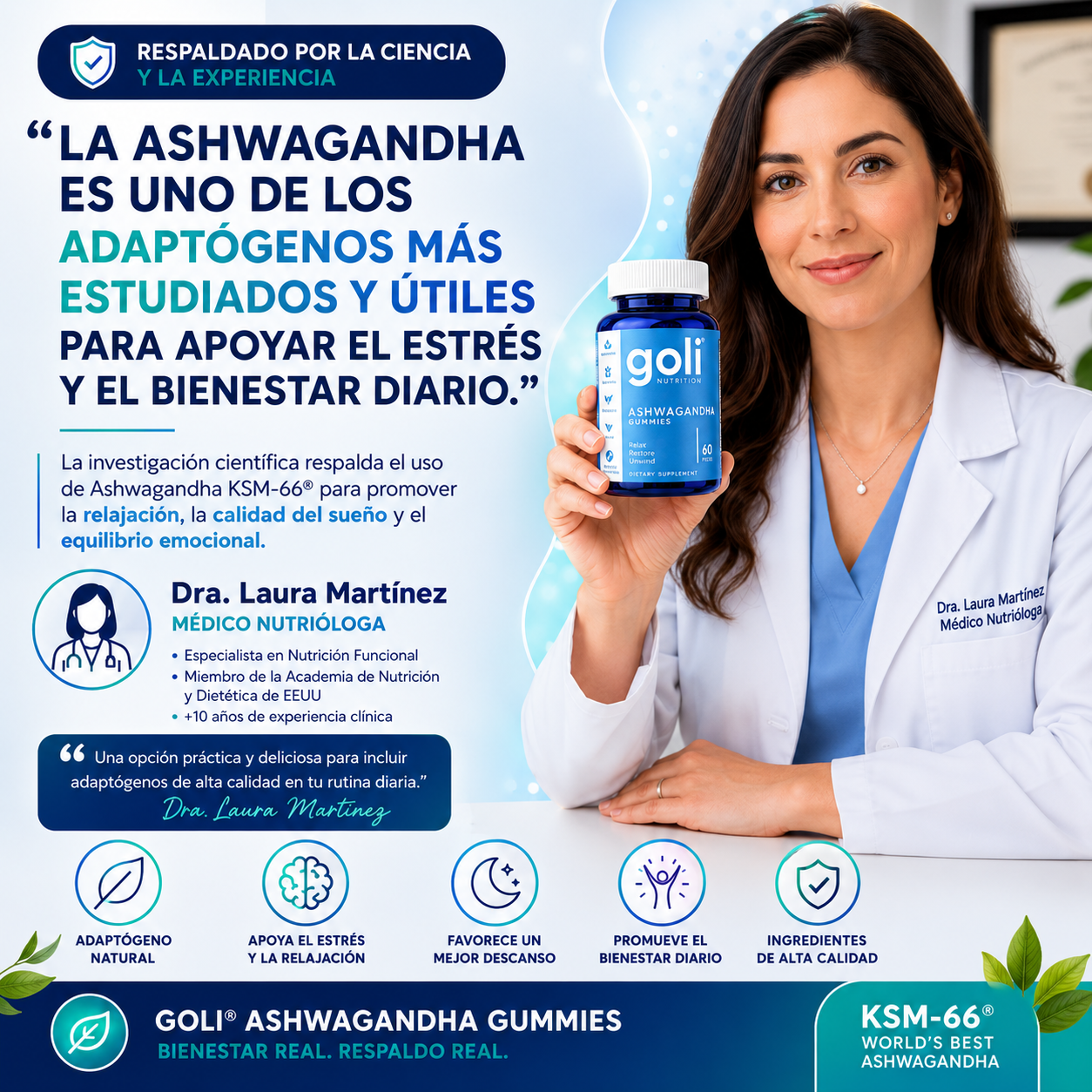 Goli gomitas de Ashwagandha