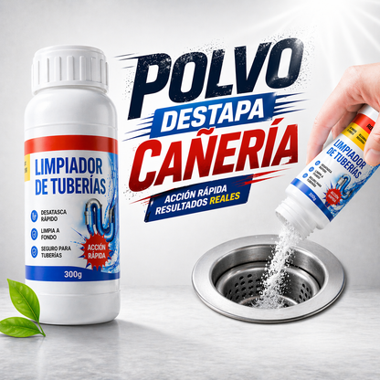 3 Polvo Destapa Cañerias Drenage 110g