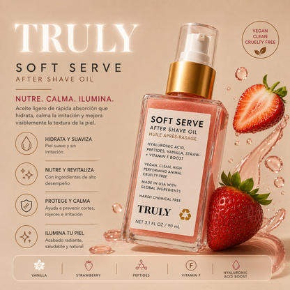 ACEITE TRULY PIEL SENSIBLE E IRRITADA