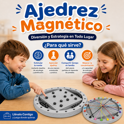 Juego de Ajedrez Magnético