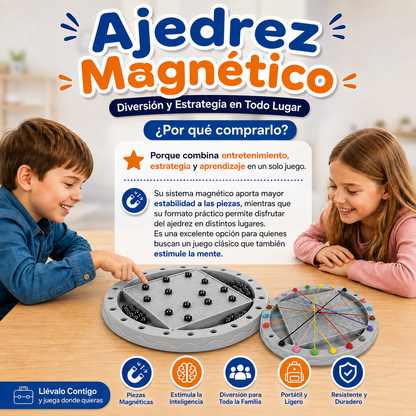 Juego de Ajedrez Magnético