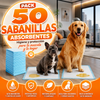 Pack 50 Sabanillas Absorbentes 60x60