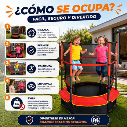 Cama Elástica Saltarina para Niños