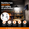 Lámpara LED Solar Tipo Campana