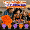 Moldes 6 Espacios Calabazas Halloween