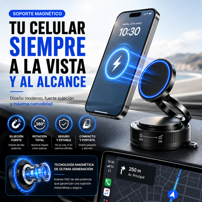 💫 ✨Soporte Magnético Ajustable para Celular – Diseño Premium 360°💫 ✨+ ENVÍO GRATIS 🚚