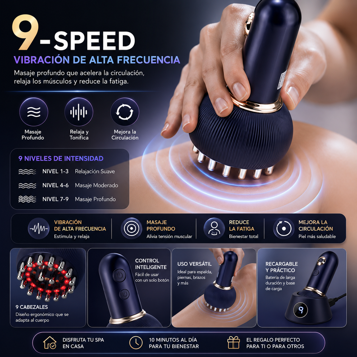 Masajeador Guasha Electric Grand Nuevo