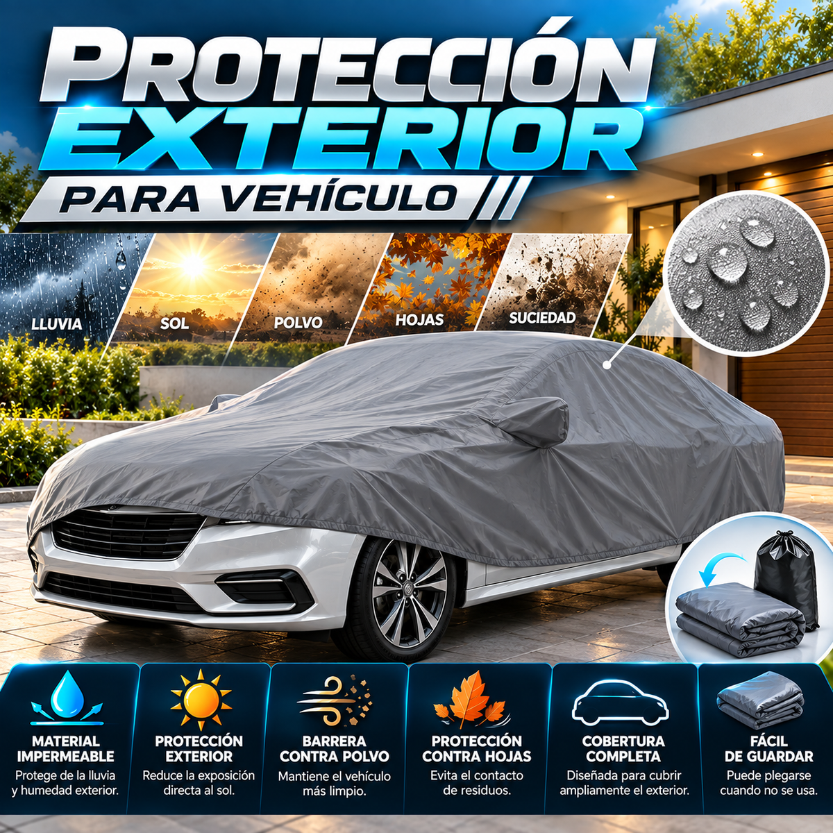 Protección Exterior para Vehículo