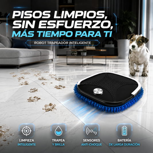 Robot Trapeador de Limpieza Inteligente