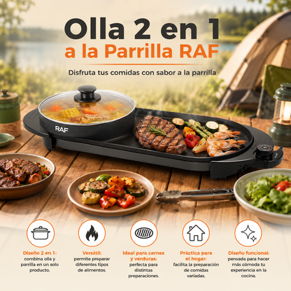 Olla 2 en 1 a la Parrilla RAF