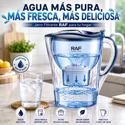 Jarro Filtro de Agua Purificada y Fresca