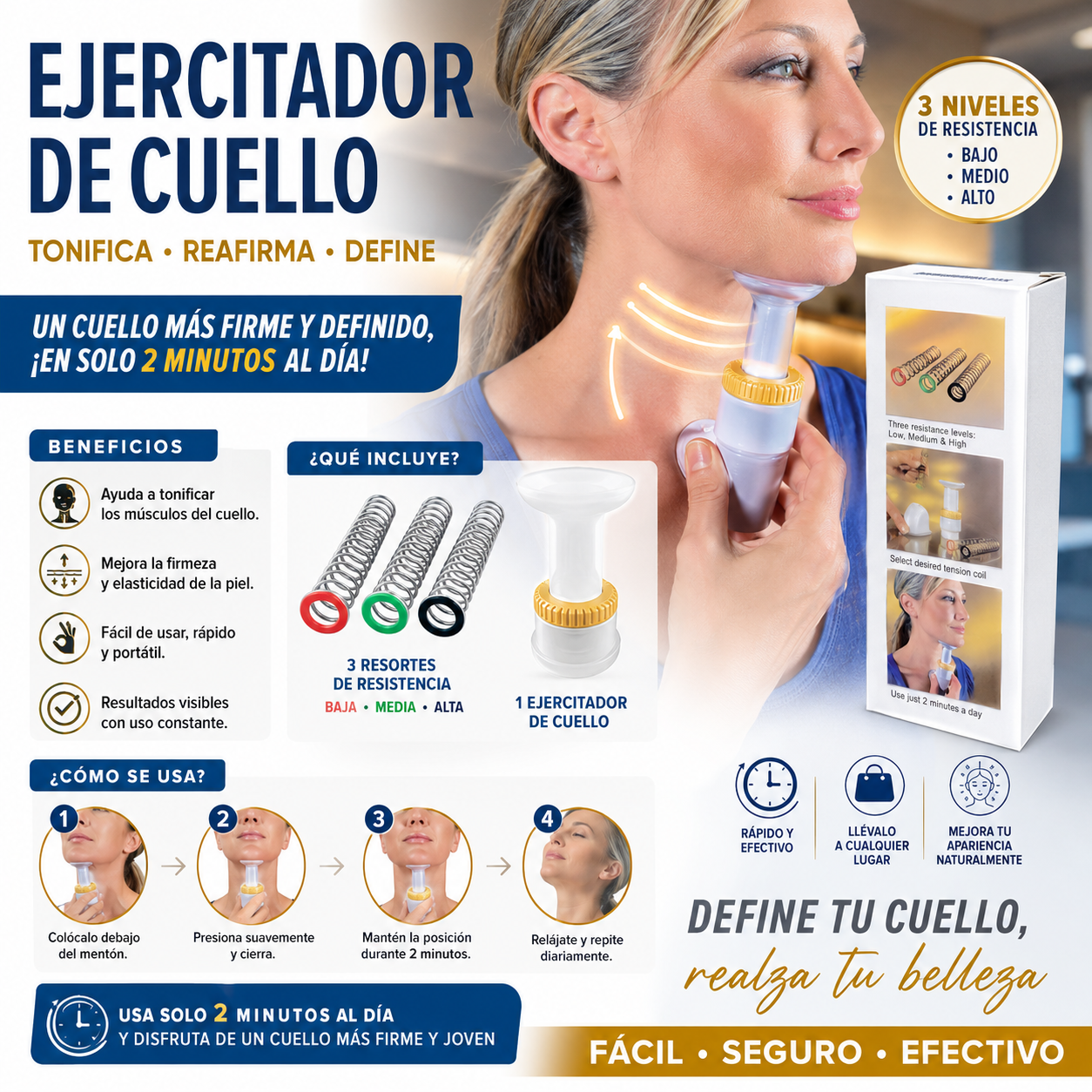 Masajeador Reductor de Papada