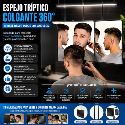 Espejo Mirror Colgante Nuevo