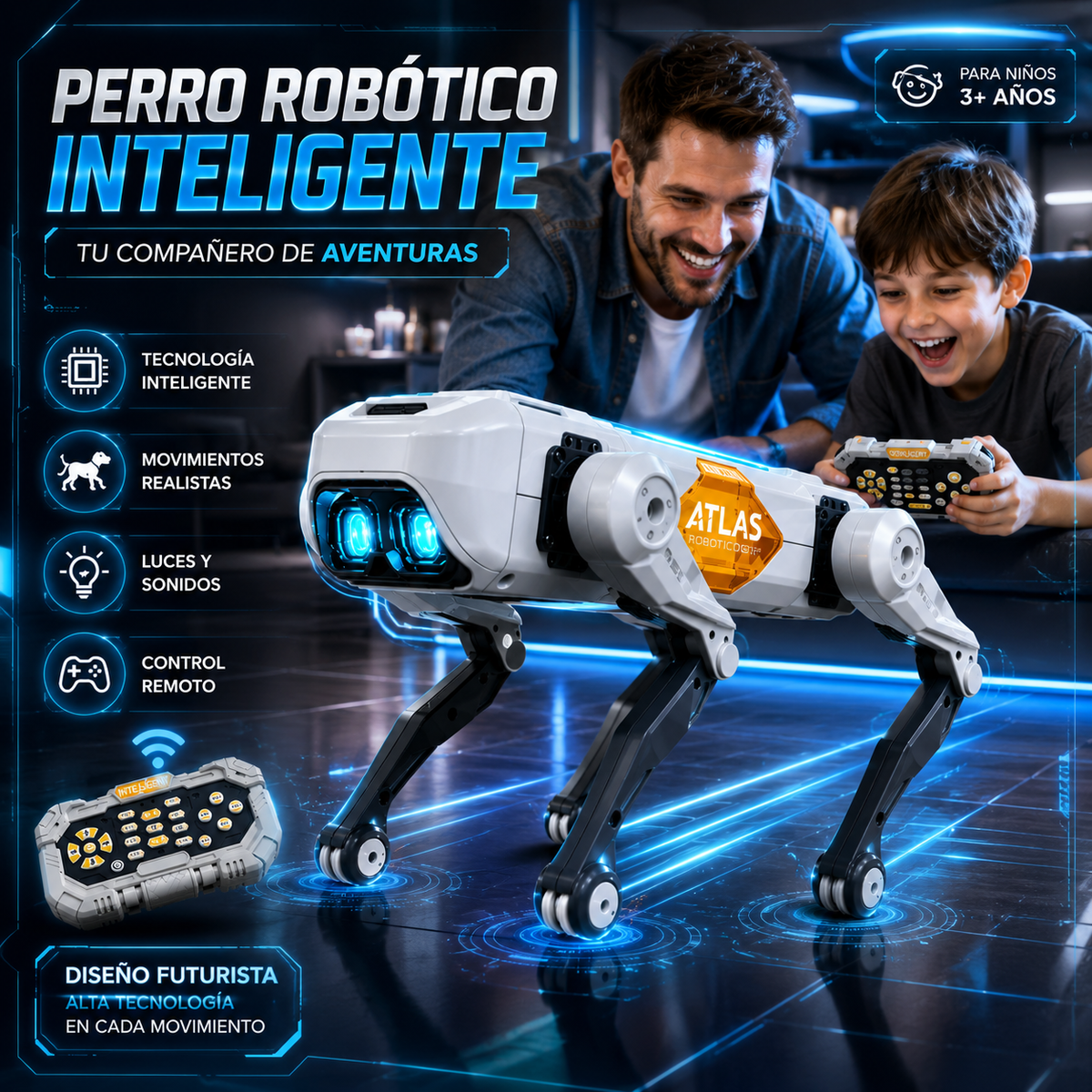 Perro Robot Inteligente con IA