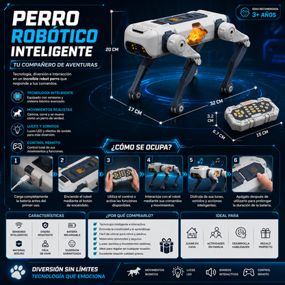 Perro Robot Inteligente con IA