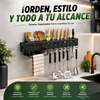 🔪 Estante Organizador Porta Cuchillos 50 cm