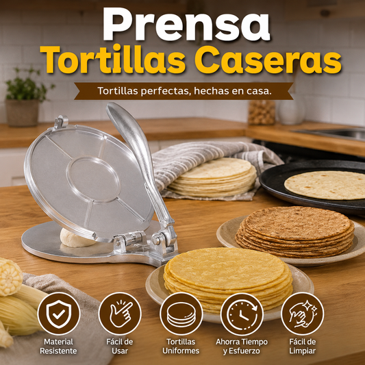 🌮 Fabricadora Prensa Para Tortillas