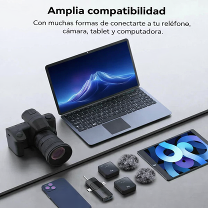 Micrófono Inalámbrico F11-2 Pro Max