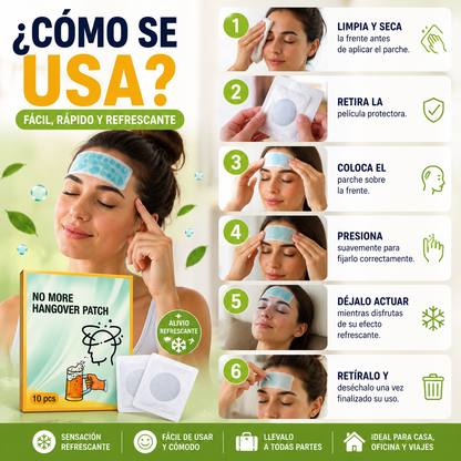 Parches Anti Dolor de Jaqueca