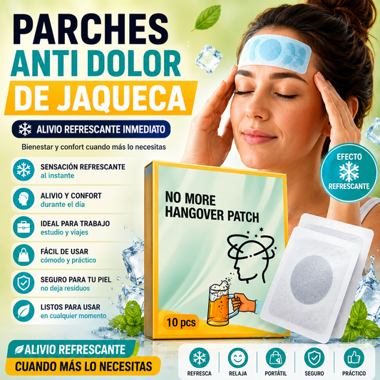 Parches Anti Dolor de Jaqueca